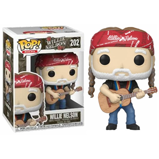Funko Pop Willie Nelson #202 - Pop Rocks!