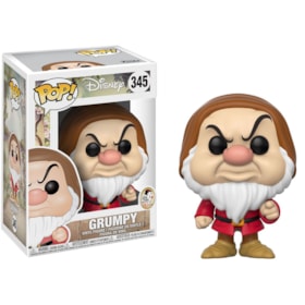 Funko Pop Zangado #345 - Grumpy- Branca De Neve e Os 7 Anões - Disney