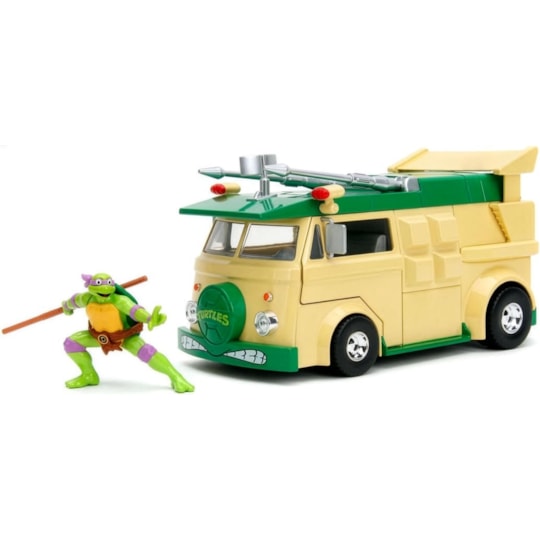 Furgão das Tartarugas Ninjas Party Wagon Escala 1/24 TMNT Jada Toys