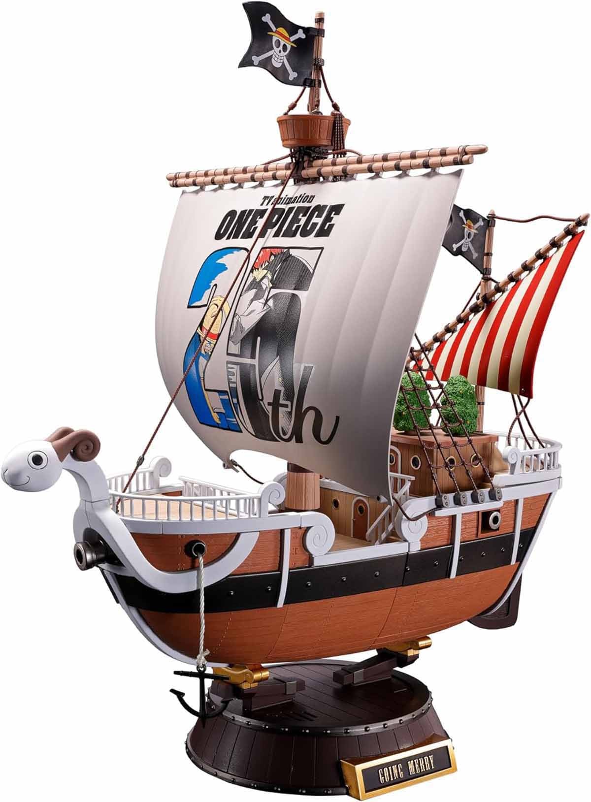 Going Merry 25th Anniversary Memorial Edition Chogokin Figure