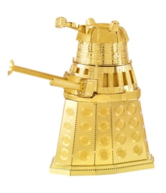 Produto Gold Dalek Doctor Who Kit de Montar de Metal - Metal Earth - Fascinations
