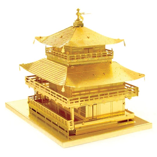 Gold Kinkaku-ji Kit de Montar de Metal - Metal Earth - Fascinations