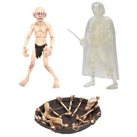 Gollum e Frodo 2021 SDCC Deluxe Box Set - O Senhor dos Anéis - Lord of the Rings - Diamond Select