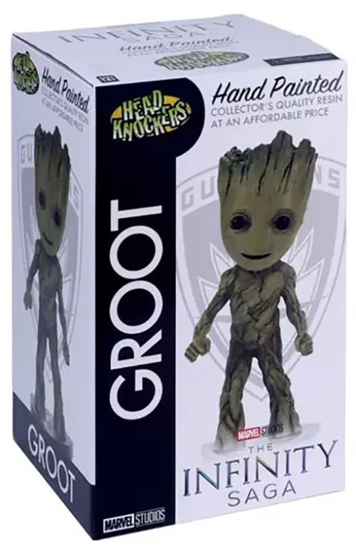 Figurine Neca Head Knocker 22 cm - Bébé Groot Neca : King Jouet France