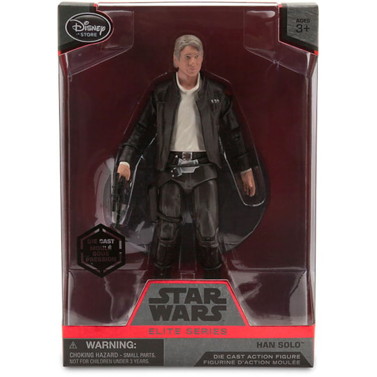 Han Solo Die Cast Action Figure Elite Series Star Wars Disney Store