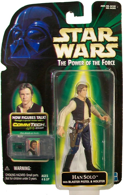 Han Solo Power of the Force 2 Star Wars Kenner Hasbro - Geek Fanaticos