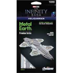 Helicarrier da Shield Marvel Premium Series Kit de Montar de Metal - Metal Earth - Fascinations