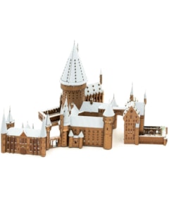 Produto Hogwarts no inverno Premium Series Harry Potter Kit de Montar de Metal - Metal Earth - Fascinations
