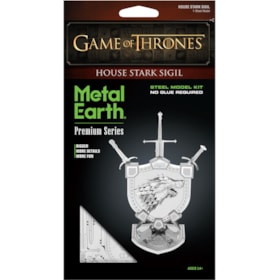 House Stark Sigil Games of Thrones Premium Series Kit de Montar de Metal - Metal Earth - Fascinations