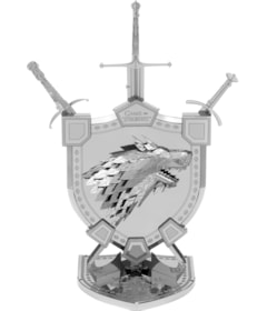 Produto House Stark Sigil Games of Thrones Premium Series Kit de Montar de Metal - Metal Earth - Fascinations