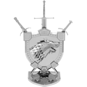 House Stark Sigil Games of Thrones Premium Series Kit de Montar de Metal - Metal Earth - Fascinations