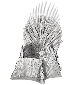 Produto Iron Throne Trono de Ferro Premium Series Game of Thrones Kit de Montar de Metal - Metal Earth - Fas