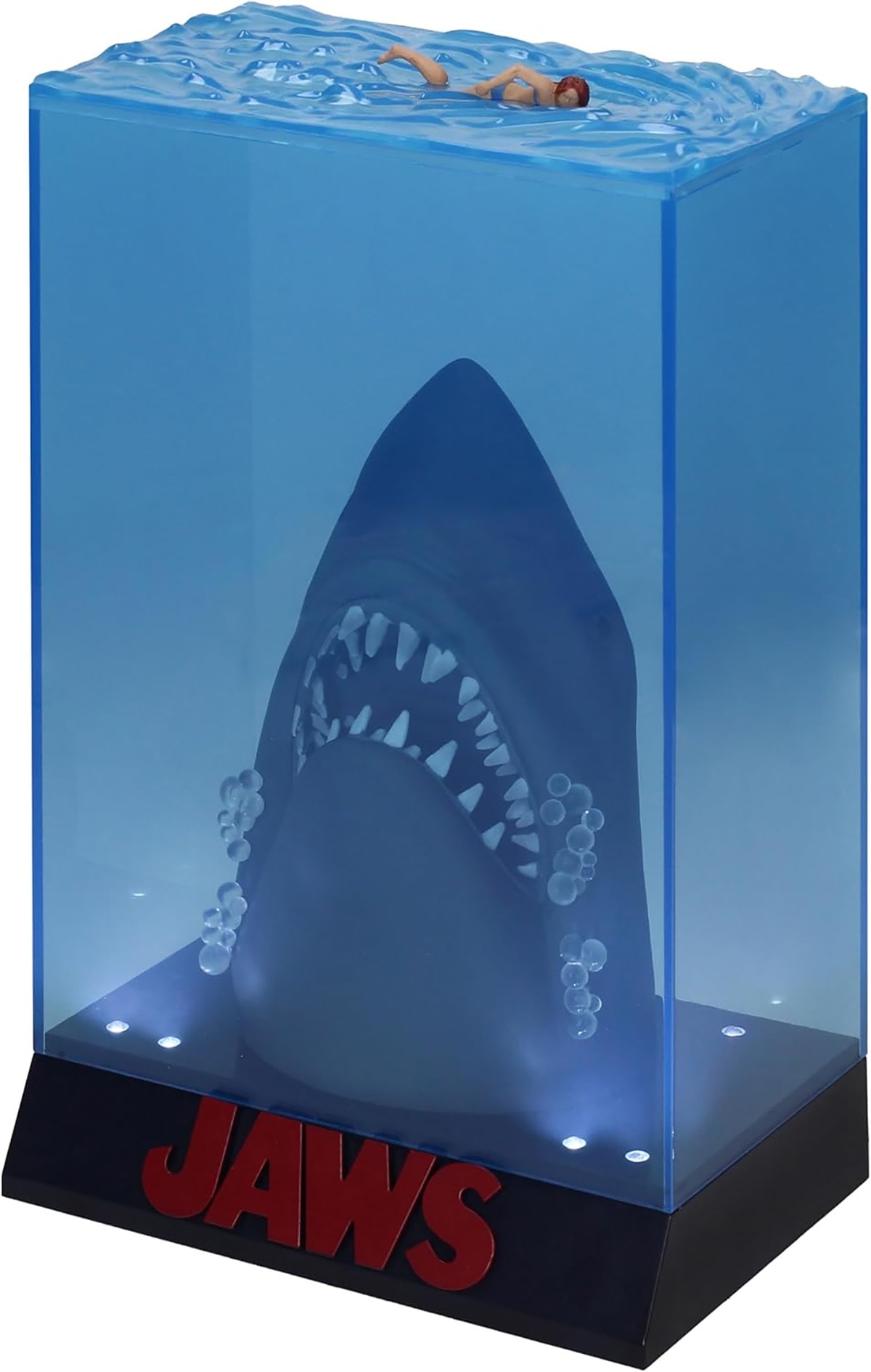 Jaws Tubarão 3D Movie Poster Statue Light Up Version - Tubarão