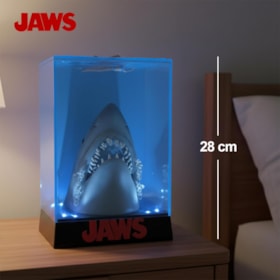 Jaws Tubarão 3D Movie Poster Statue Light Up Version - Tubarão - SD Toys