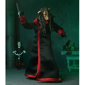 Jigsaw Killer Robe Preto Ultimate Saw Jogos Mortais - NECA