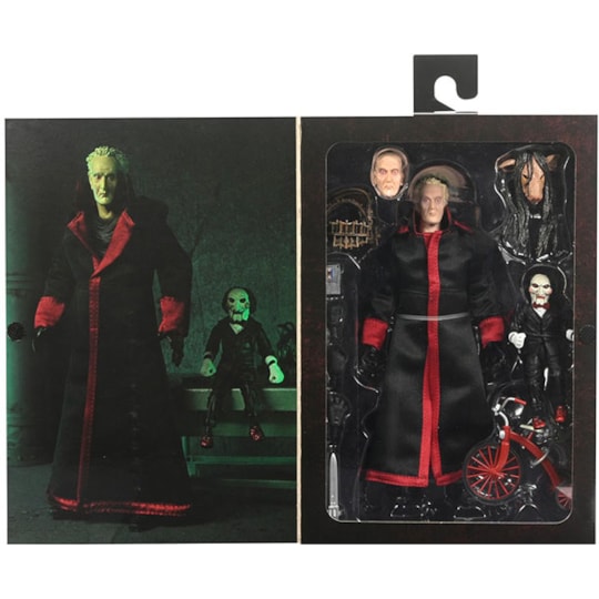 Jigsaw Killer Robe Preto Ultimate Saw Jogos Mortais - NECA - Geek Fanaticos