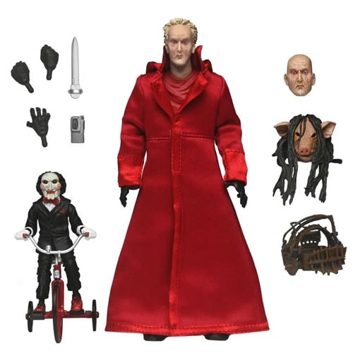 Jigsaw Killer Robe Preto Ultimate Saw Jogos Mortais - NECA - Geek