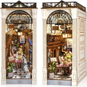 Kit de Montar Arcade Dating Book Nook Diorama para prateleira - Hands Craft Rolife