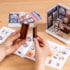 Kit de Montar Butter Bakery House Book Nook Diorama para prateleira - Hands Craft Rolife