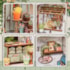 Kit de Montar Champs-Elysees Florist Book Nook Diorama para prateleira - Hands Craft Cutebee
