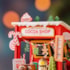 Kit de Montar Cocoa Shop Book Nook Diorama para prateleira - Hands Craft Rolife