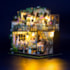 Kit de Montar Darcy Flower House Book Nook Diorama para prateleira - Hands Craft Hongda