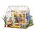 Kit de Montar Dreamy Garden House Miniature House Kit - Hands Craft Rolife