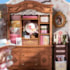 Kit de Montar Elsa's Tailoring Book Nook Diorama para prateleira Hands Craft Rolife
