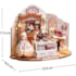 Kit de Montar Elsa's Tailoring Book Nook Diorama para prateleira Hands Craft Rolife