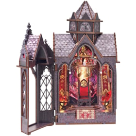 Kit de Montar Ember Throne Book Nook Diorama para prateleira - Hands Craft
