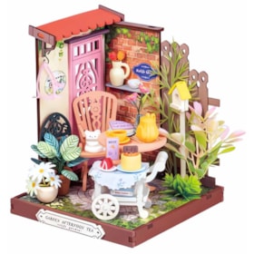 Kit de Montar Fancy Tea Yard Miniature House Kit - Hands Craft Rolife