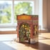 Kit de Montar Flower Shop Book Nook Diorama para prateleira - Hands Craft