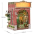 Kit de Montar Flower Shop Book Nook Diorama para prateleira - Hands Craft