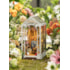 Kit de Montar Garden House Book Nook Diorama para prateleira - Hands Craft Rolife