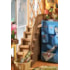 Kit de Montar Garden House Book Nook Diorama para prateleira - Hands Craft Rolife