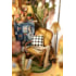 Kit de Montar Garden House Book Nook Diorama para prateleira - Hands Craft Rolife