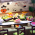Kit de Montar Gibbon Sushi House Book Nook Diorama para prateleira - Hands Craft Hongda