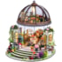 Kit de Montar Greenhouse Oasis Book Nook Diorama para prateleira - Hands Craft