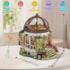 Kit de Montar Greenhouse Oasis Book Nook Diorama para prateleira - Hands Craft