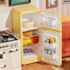 Kit de Montar Happy Meals Kitchen Book Nook Diorama para prateleira Hands Craft Rolife