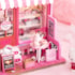 Kit de Montar Hello Kitty Patisserie Book Nook Diorama para prateleira - Hello Kitty - Hands Craft