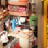 Kit de Montar Homey Kitchen Book Nook Diorama para prateleira Hands Craft Rolife
