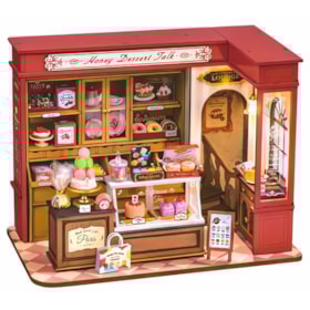 Kit de Montar Honey Dessert Talk Miniature House Kit - Hands Craft Rolife