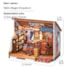 Kit de Montar Kiki's Magic Emporium Book Nook Diorama para prateleira Hands Craft Rolife
