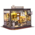 Kit de Montar Magic Cafe Book Nook Diorama para prateleira - Hands Craft