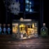 Kit de Montar Magic Cafe Book Nook Diorama para prateleira - Hands Craft
