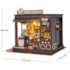 Kit de Montar Magic Cafe Book Nook Diorama para prateleira - Hands Craft