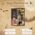 Kit de Montar Magic Pharmacist Book Nook Diorama para prateleira Hands Craft