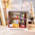 Kit de Montar Memory Book Store Book Nook Diorama para prateleira - Hands Craft Rolife