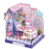 Kit de Montar My Melody and Kuromi Tea Party Book Nook Diorama para prateleira - Hello Kitty - Hands Craft